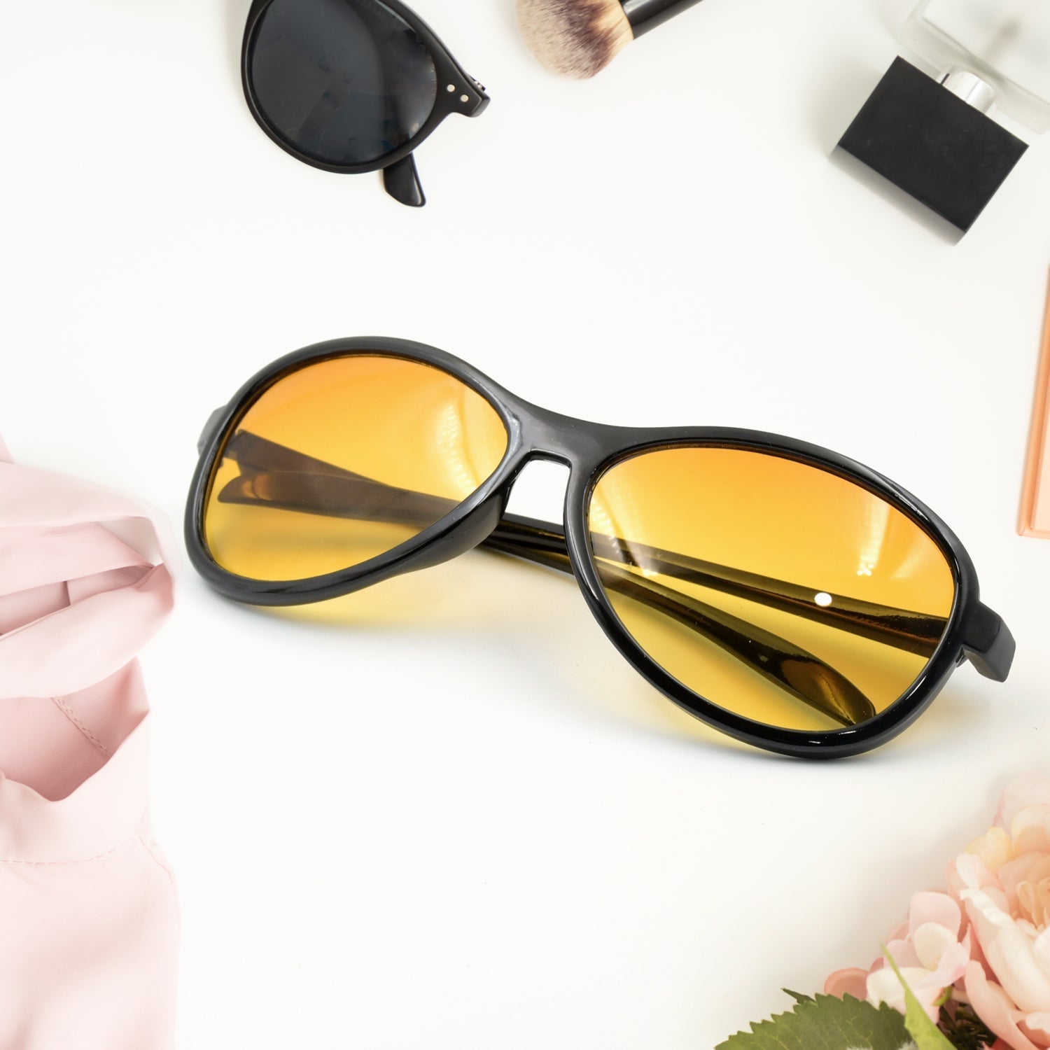 8764 Smart Vision Glasses UV Protected Sunglasses, Lightweight and Attractive Design 3D classic Sunglasses for Men & Women, Lightweight, Both Outdoor and Indoor Use (1 Pc ) 8764 Smart Vision Glasses UV Protected Sunglasses, Lightweight and Attractive Design 3D classic Sunglasses for Men & Women, Lightweight, Both Outdoor and Indoor Use (1 Pc )